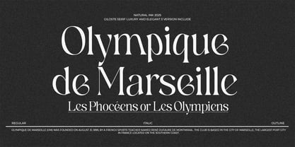 Giloste Font Poster 7