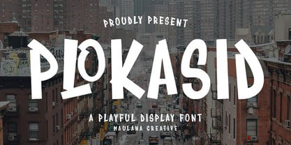 MC Plokasid Font Poster 1