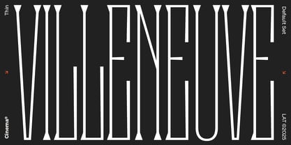 Cinema Font Poster 7