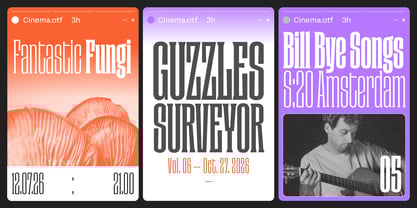 Cinema Font Poster 9