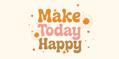 Bobogie Groovy Font Poster 5