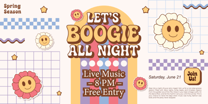 Bobogie Groovy Font Poster 4