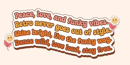 Bobogie Groovy Font Poster 3