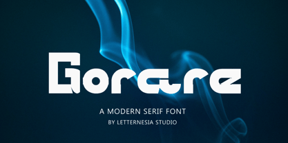Gorare Font Poster 1