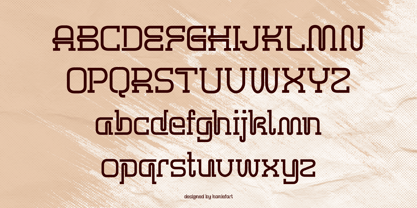 Agostia Font Poster 6