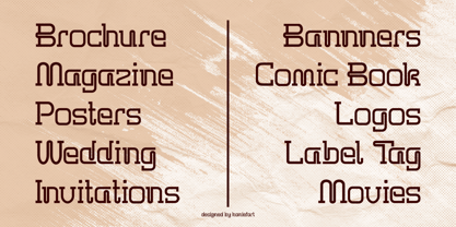 Agostia Font Poster 2