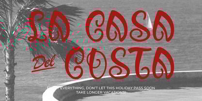 WR Minty Twist Font Poster 8