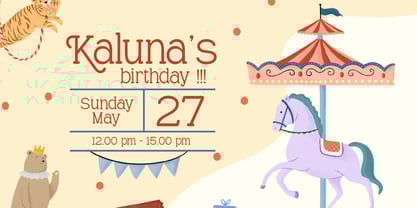 Fruboo Font Poster 3