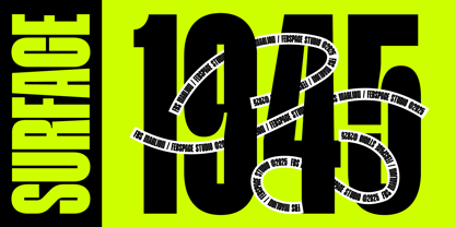 FBS Maglion Font Poster 3