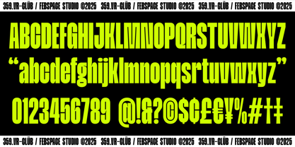 FBS Maglion Font Poster 6