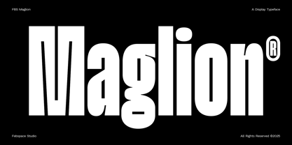 FBS Maglion Font Poster 1