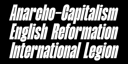 FBS Maglion Font Poster 11