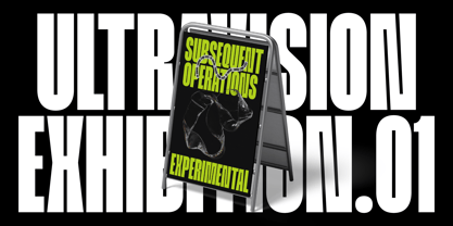 FBS Maglion Font Poster 15