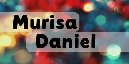 Murisa Daniel Font Poster 1