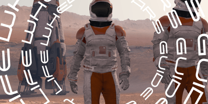 Hyper Vortex Font Poster 9