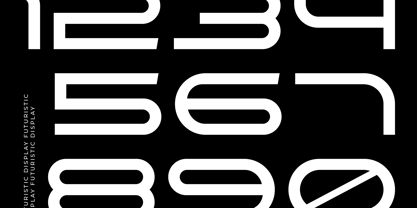 Hyper Vortex Font Poster 11