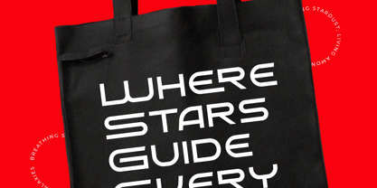 Hyper Vortex Font Poster 5