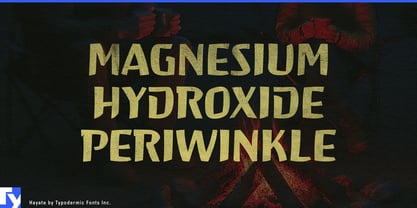 Hayate Font Poster 3