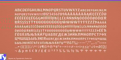 Hayate Font Poster 7