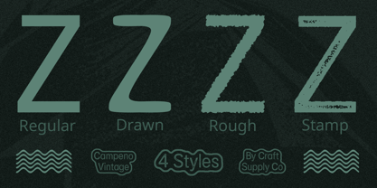 Campeno Font Poster 12