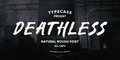 Deathless Font Poster 1