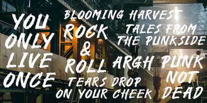 Deathless Font Poster 3