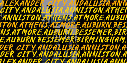 Deathless Font Poster 6