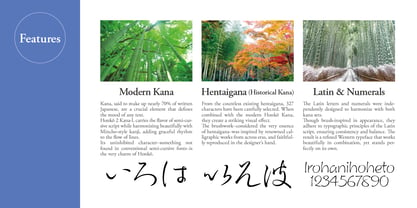 Hongyo2 Kana Font Poster 3