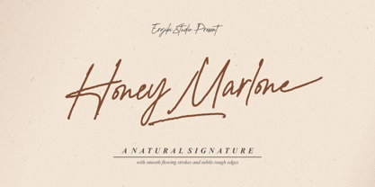 Honey Marlone Font Poster 1