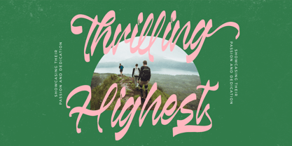 Kabetha Shelyne Font Poster 9