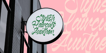 Kabetha Shelyne Font Poster 12