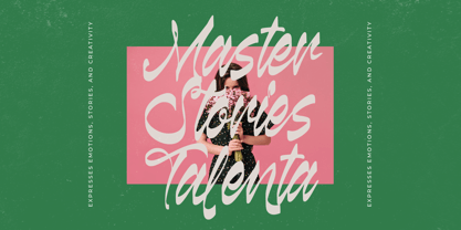 Kabetha Shelyne Font Poster 7