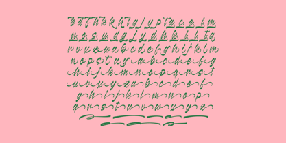 Kabetha Shelyne Font Poster 14