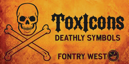 ToxIcons Font Poster 1
