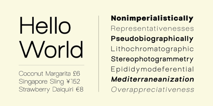 Arena Uno Font Poster 11