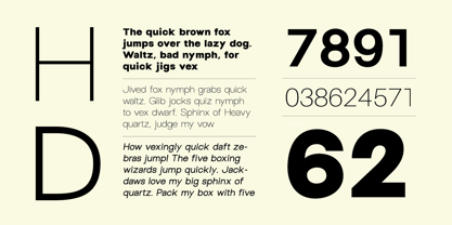 Arena Uno Font Poster 8