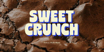 Sweet Crunch Font Poster 1