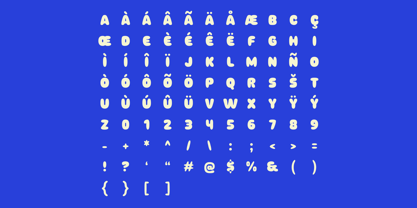 Sweet Crunch Font Poster 5