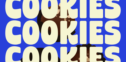 Sweet Crunch Font Poster 2