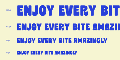 Sweet Crunch Font Poster 7