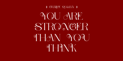 Gralice Roman Font Poster 15