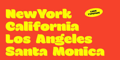 Luck Font Poster 12