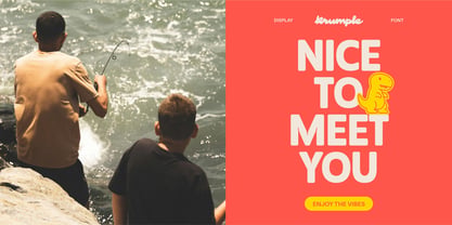 Krumple Font Poster 4