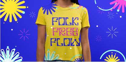 Pixel Mirage Font Poster 7