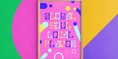 Pixel Mirage Font Poster 9