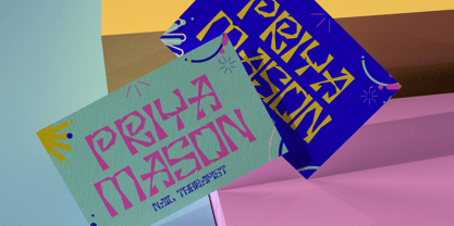 Pixel Mirage Font Poster 3