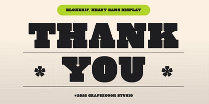 Cook Bloxerif Font Poster 10