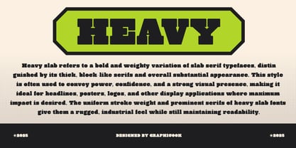 Cook Bloxerif Font Poster 8