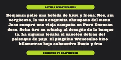 Cook Bloxerif Font Poster 5