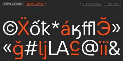 TT Hoves Pro Font Poster 15